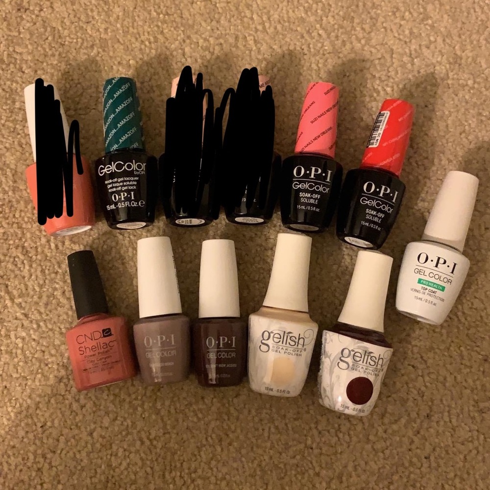 Gel polish bundle